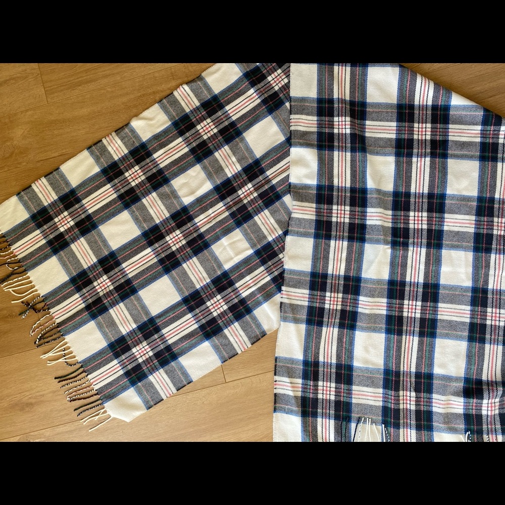 JCrew Plaid Scarf